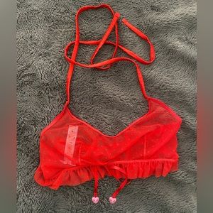 Savage x Fenty Mesh Bralette size Small